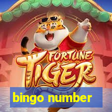 bingo number