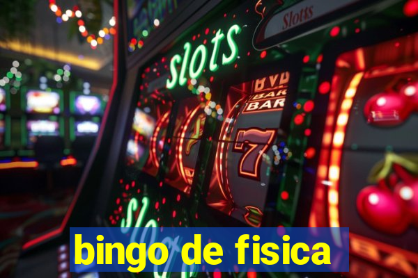 bingo de fisica