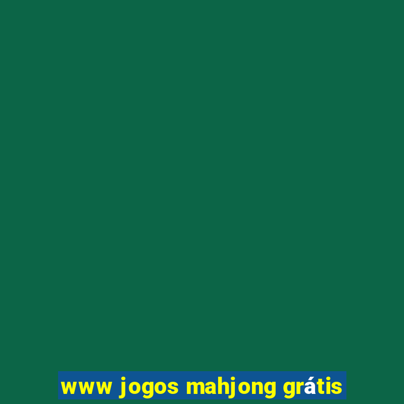 www jogos mahjong grátis