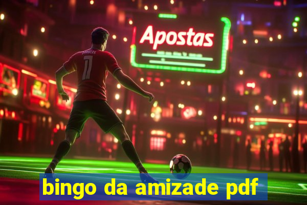 bingo da amizade pdf