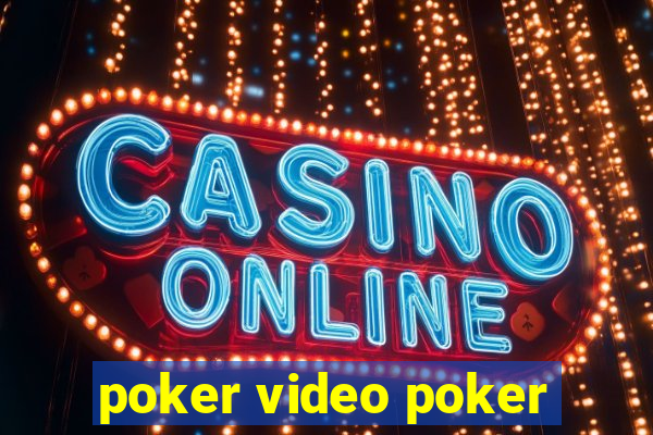 poker video poker