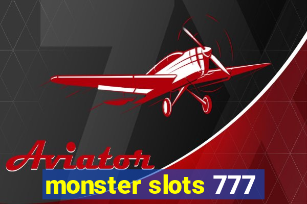 monster slots 777