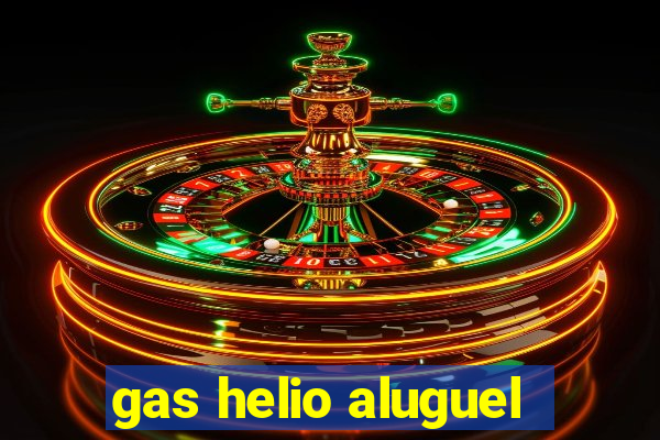 gas helio aluguel