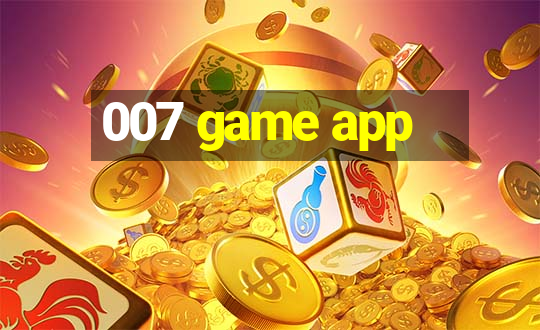 007 game app