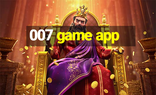 007 game app