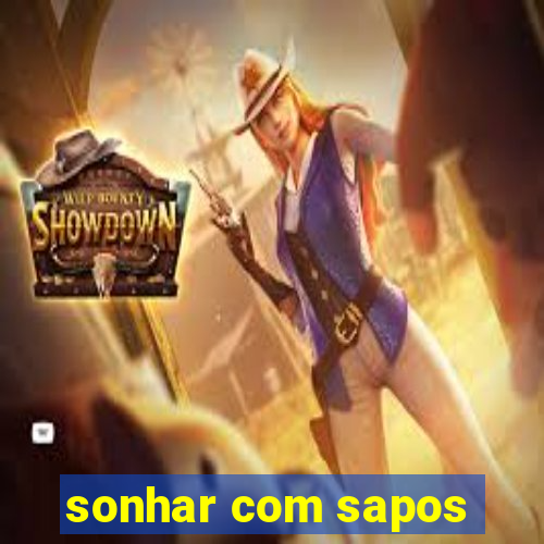 sonhar com sapos