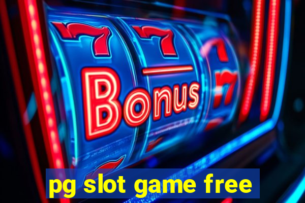 pg slot game free