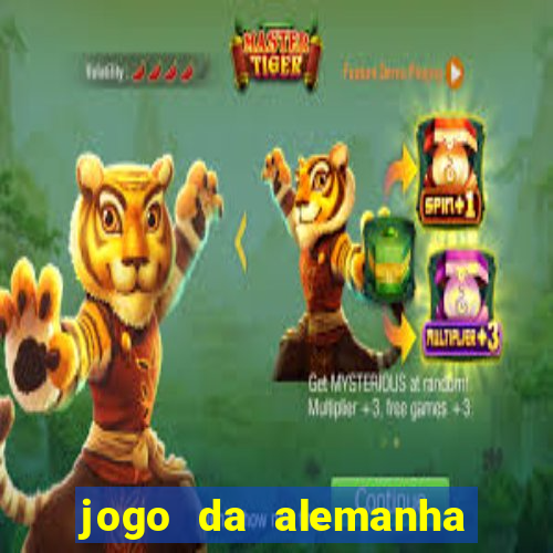 jogo da alemanha ao vivo