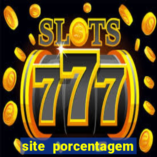 site porcentagem slots pg