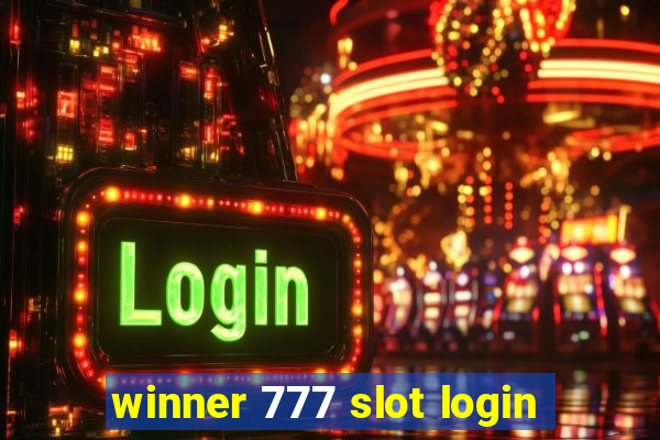 winner 777 slot login