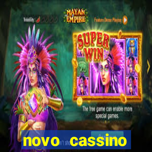 novo cassino pagando no cadastro