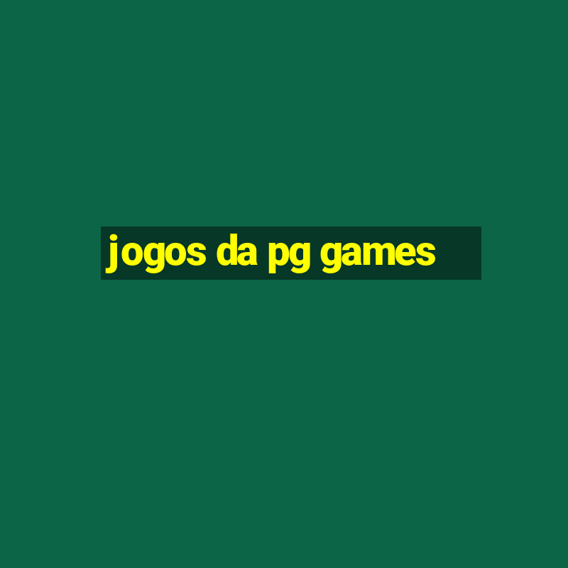 jogos da pg games