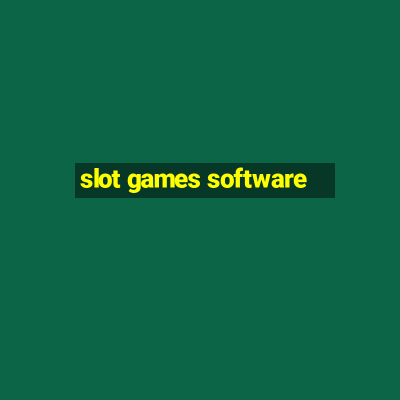 slot games software