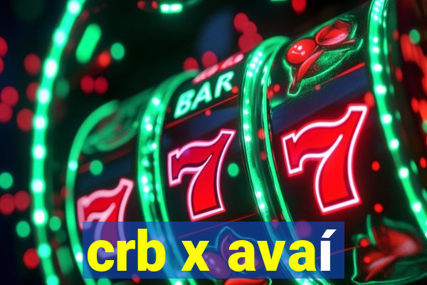 crb x avaí