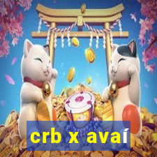 crb x avaí