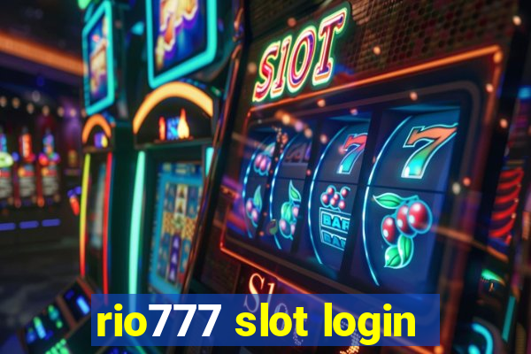 rio777 slot login