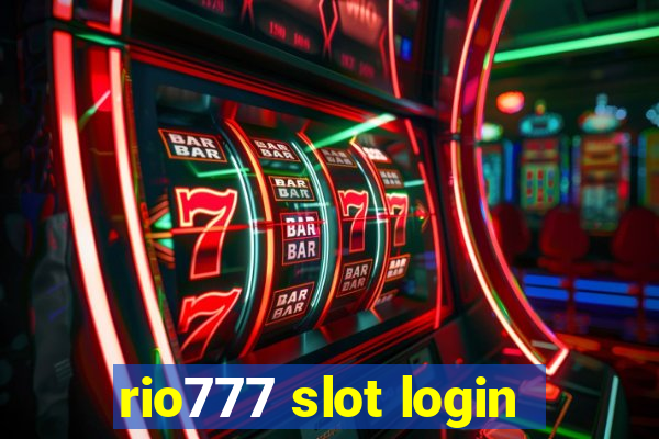 rio777 slot login