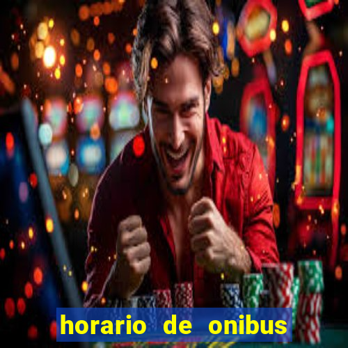 horario de onibus cachoeira x cruzeiro