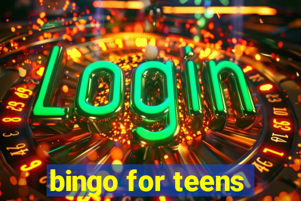 bingo for teens