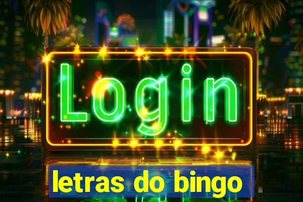 letras do bingo