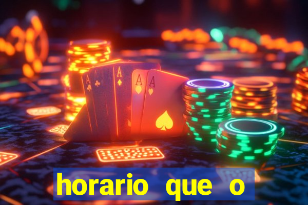 horario que o dragon fortune paga