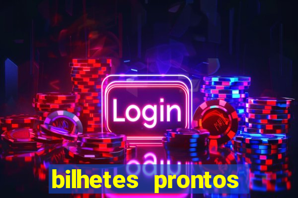 bilhetes prontos dos jogos de hoje