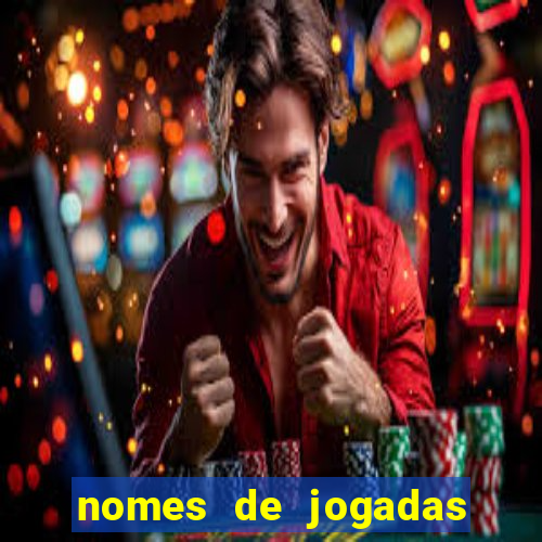 nomes de jogadas de poker