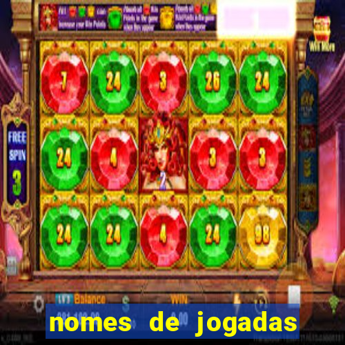 nomes de jogadas de poker