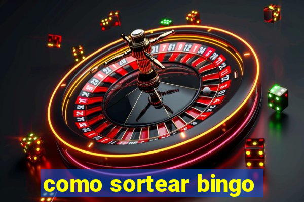 como sortear bingo