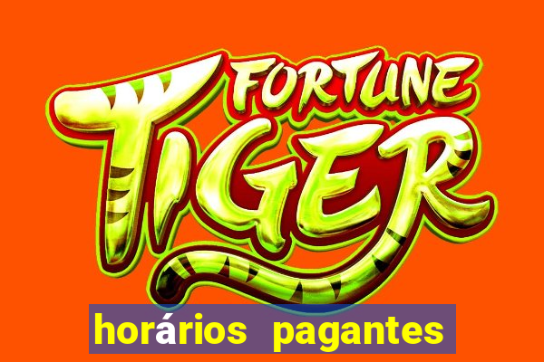 horários pagantes slots pg