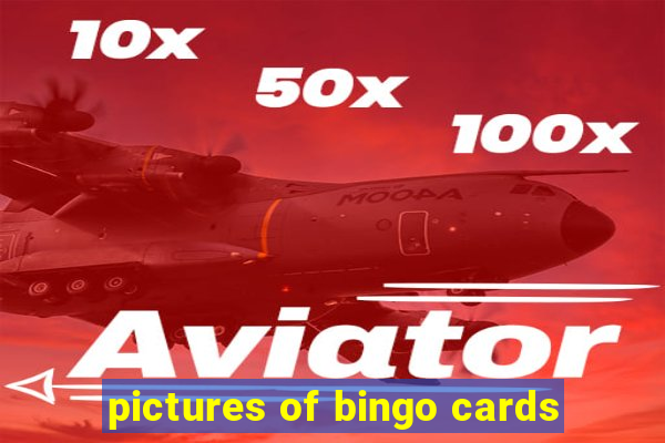 pictures of bingo cards