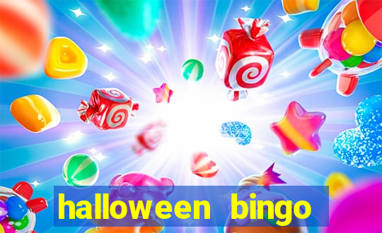 halloween bingo cards with numbers