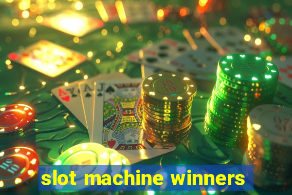 slot machine winners