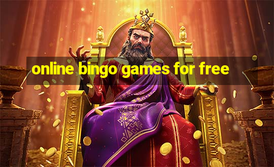 online bingo games for free