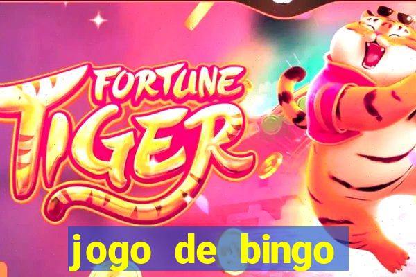 jogo de bingo valendo dinheiro