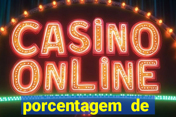 porcentagem de slots pagantes