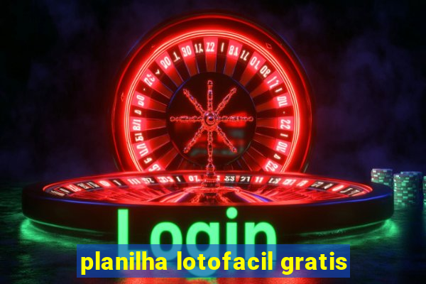 planilha lotofacil gratis