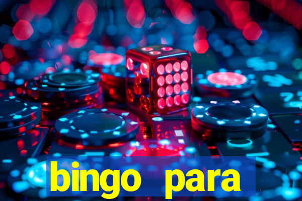 bingo para despedida de solteira para imprimir