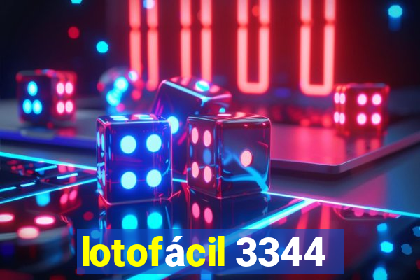 lotofácil 3344