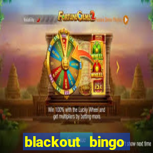 blackout bingo promo code