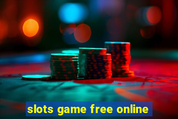 slots game free online