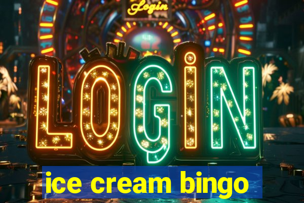 ice cream bingo