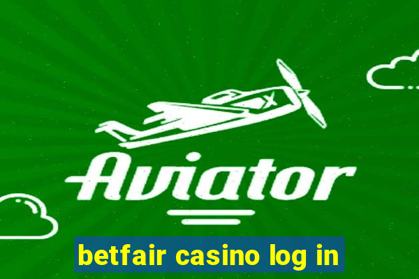 betfair casino log in