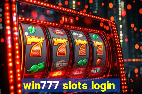 win777 slots login