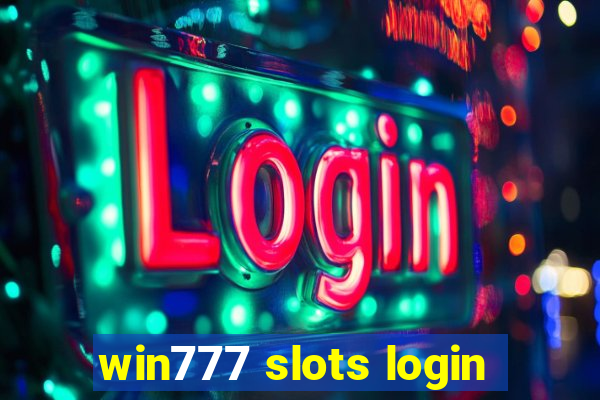 win777 slots login