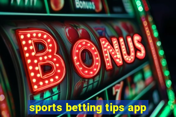 sports betting tips app