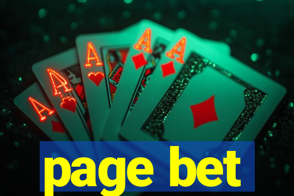 page bet