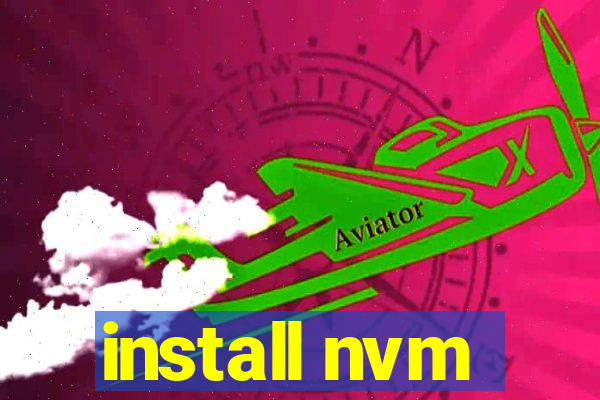 install nvm