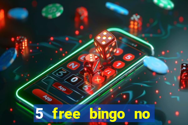 5 free bingo no deposit required