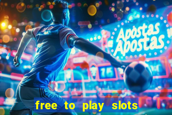 free to play slots online no download